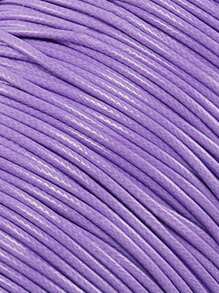 10 米/393.7 英寸多色蜡线，橡胶吊坠绳，皮绳，用于项链、手链和编织绳