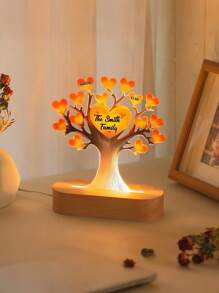 Tree Of Life Name Night Light, Family Souvenir, Custom Family Tree Night Light With Little Friend's Name, Birthday Gift, Gift For Mom, Anniversary, Holiday Gift, His Gift, Her Gift