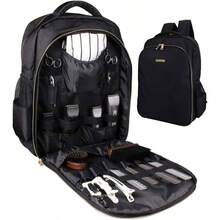 Barber Supplies Bag Organizer For Clippers And Supplies, Portable Clipper Bags And Cases For Men, Hairstylist Clipper Backpack For Barber Ools Storage Traveling Bag Case - 最初的 - 查看 1