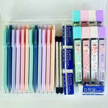 6入組機械鉛筆純色0.5mm/0.7mm,帶有易於握持的三角形握把,適用於學校和辦公室的姿勢矯正 - 彩色 - 查看 17