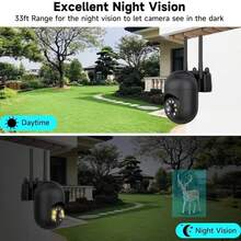 1/2/4pcs 2.4G WiFi Security Camera, Home Security Monitoring With 360° Panoramic View, Two-Way Audio, AI Motion Detection & Night Vision, Remote Control Via App, Suitable For Indoor Use - Black - View 8