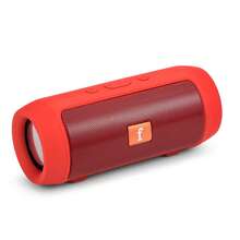 Hallowmas Outdoor Wireless Speaker - Dual-Channel Subwoofer System With Deep Bass, Long-Lasting Battery Life, And Durable Red/ Black Finish For Outdoor Parties And Events Charge Using USB. - Red - View 1