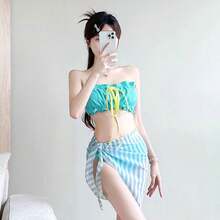 Swim Gear Sets - Conjunto de tres piezas en color caramelo - Ver 3