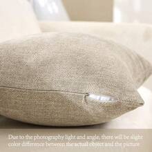 1 Miếng Chenille Tối Textured Vỏ gối ( Gối Bên trong Không bao gồm ) Chất rắn Nông thôn Chenille Mềm mại Nắp đệm Đối với Sofa , Phòng ngủ , Giường Trang trí , Tất cả các mùa - Trung lập - Xem 2