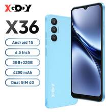 XGODY 2024 Android Smartphone 2+16GB Dual SIM 4G Mobile Phone Without Contract Octa Core Cheap - Màu xanh lam - Xem 1
