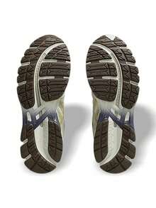 Asics Bodega X Gel Kayano 20 男士休闲运动鞋，米白色网眼鞋面，搭配翡翠绿凝胶缓震和荧光绿点缀 1203A621-201 - 綠色桉樹 - 查看 6