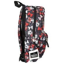 Disney & Bows All Over Print Black And Red 16" Backpack With Front Pocket - 黑色 - 查看 4