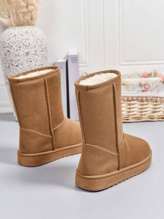 Latest Winter Snow Fashionable Mid-Calf Warm Women Boots,Fur,Party