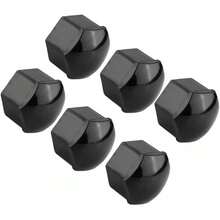 2Set (21pcs/Set) 17mm Black Gloss Alloy Wheel Nut Bolt Covers Caps Universal Set For Any Car - Black - View 8
