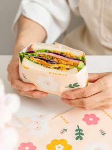 50/100pcs Greaseproof Paper Liners, Sandwich, Fries, Burger And Fries Food Packaging Paper, Sandwich Wrapping Paper, Grease-Proof