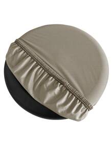 1pc/2pcs/4pcs/6pcs/30pcs Khaki Waterproof Milk Silk Coated Round Stool Covers, Modern Style, All-Season Dustproof Removable Elastic High-End Bar Stool Slipcovers, Suitable For Home, Bar Etc., Black, Light Grey, Meteor Grey