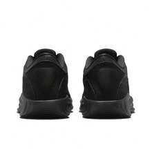 Nike G.T. Hustle 舒适轻便低帮篮球鞋，男女通用，黑色 - 黑色 - 查看 4