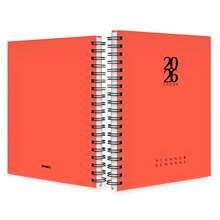 iscool 2025 Agenda Weekly Planner Spot Neon - Orange - View 2