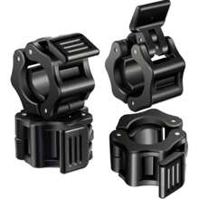 Barbell Clamp Clips, Dumbbell Quick Lock Clips Barbell Rod Fixing Accessories, Locking Nuts - Multicolor - View 7