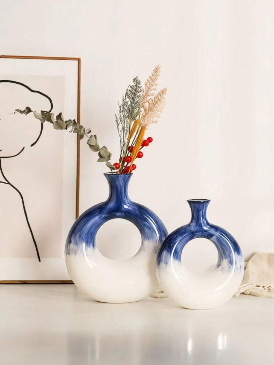 High End Creative Decorative Vases Are High-End And Exquisite Gifts For Outdoor Decoration, Balcony Decoration, Home Garden Decoration, Room Decoration, TV Cabinet Decoration, Wine Cabinet Foyer Decoration, Or As Party Gifts, Party Gifts, Anniversary Gifts, Housewarming Gifts, Holiday Gifts For Friends And Family