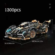 Detailed Racing Car Model, High Fidelity, Showcasing Mechanical Charm, Ideal For Model Enthusiasts To Collect, Experience The Joy Of Assembly, Birthday, Halloween, Christmas, Winter Gift