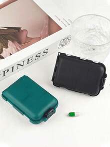 Custom Pill Case,Pill Box Organizer,Medicine Box,Small Daily Pill Container,Weekly Pill Box,Travel Pill Case,Compact And Portable Pill Box - Multicolor - View 7