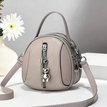 Women Top Handle Bags - 淺灰色 - 查看 2