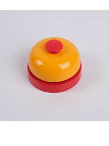 1 Peça de Sino de Pressão Manual, Sino de Chamada, Sino de Resposta, Sino de Atendimento da Recepção, Sino de Mesa de Jantar, Sino de Estimação, Decoração de Presente de Natal para Quarto