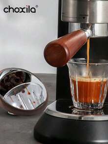 choxila 1pc Espresso Extraction Mirror For Bottomless Portafilter, Observable Coffee Extraction Speed, Multi-Directional Rotation, With Adjustable Magnetic Tray, Espresso Machine Accessory - Espresso Shot Mirror - View 4