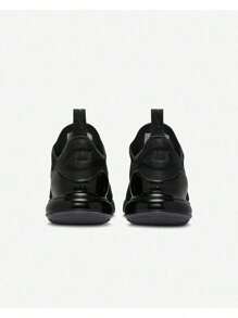 Nike Air Max 270 时尚简约纯色系带透气运动鞋 - 黑色 - 查看 7
