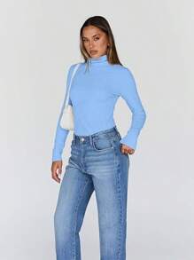 Women's Turtleneck Long Sleeve Shirts Fall Fashion Basic Thermal Underwear Tops Winter Clothes 2025 Halloween