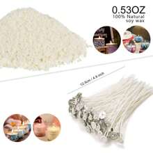 Candle Wicks Modern White Candle Wicks DIY Candle Making - Multicolor - View 5