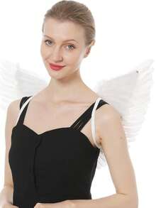 Đôi cánh thiên thần dành cho người lớn, cánh trắng, cánh đen, cánh lông vũ cho bé gái, cánh thiên thần hóa trang, dành cho phụ nữ - Nhiều màu - Xem 3