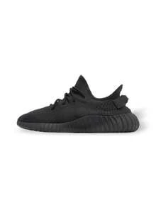 Adidas Yeezy 女款運動鞋 針織輕量透氣 緩震 日常休閒 黑色 HQ4540 - 瑪瑙 - 查看 1