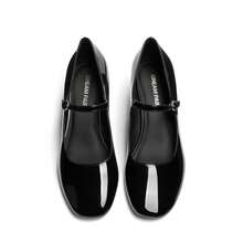 Women's Mary Jane Pumps Low Heel Dress Shoes Closed Round Toe Comfortable Wedding, Office, Party & Casual Work Shoes - 黑色 - 查看 7