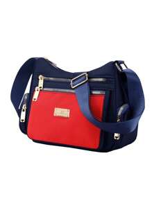Ladies' Cross-Body Bag - A Stylish And Fashionable Multi-Layered Casual Women's Bag With A Single Shoulder Strap.