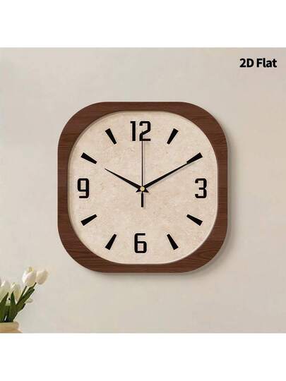 2D Flat 1pc Nostalgic Retro Home Creativity Wand Clock, Ultra Quiet Quartz Movement, No Ticking Sound, ation Painting Klok Living Room, Bedroom Office, able Watch, Unique Personalized, Clear Reading Time, In Bedroom, Studio, Ho Study, Kitchen Cafe, Perfect Family Friends Room view 10