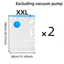 8pack Pack Space Saver Vacuum Storage Bags, Kitchen Storage Organization, For Clothing Storage And Underbed Storage, Storage Bags Vacuum Sealed, For Toy Storage Bags, Home Travel Essentials, Duffle Bag For Travel Pump Included,Vacuum Sealer Bags For Clothes, Comforters, Blankets, Bedding