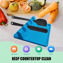 6pcs Silicone Baking Set - Silicone Spatula, Silicone T-Shaped Spatula, Silicone Basting Brush. Versatile Heat-Resistant Baking Set - Multicolor - View 5