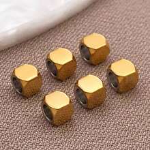 10pcs Stainless Steel Beads Cube Beads Faceted Geometry Beads 2/2.5/3/4/6mm Metal Spacer Bead Square Beads Small Smooth Beads Finding For DIY Bracelet Necklace Jewelry Making - Multicolor - View 19