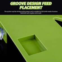 Turtle Basking Platform, Simulation Turtle Ramp Climb Ladder For Aquarium Terrarium Habitat Supplies, Turtle Basking Dock Resting Terrace Green Large - Green - View 6