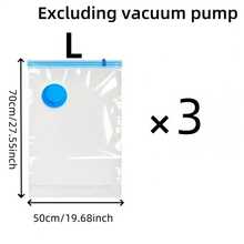 8pack Pack Space Saver Vacuum Storage Bags, Kitchen Storage Organization, For Clothing Storage And Underbed Storage, Storage Bags Vacuum Sealed, For Toy Storage Bags, Home Travel Essentials, Duffle Bag For Travel Pump Included,Vacuum Sealer Bags For Clothes, Comforters, Blankets, Bedding