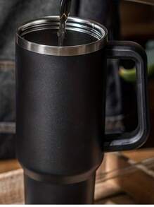 1件套不銹鋼保溫瓶附帶繩子和現代真空保溫瓶適用於戶外遊玩