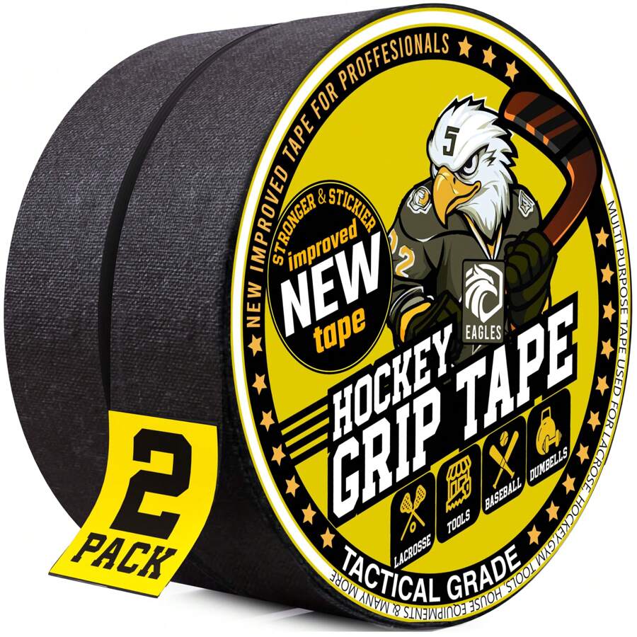 Multipurpose Cloth Tape 60 Feet - I For Hockey, Lacrosse, Baseball Bats, Pull-Up Bars & More