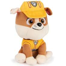 Spin Master Official  Rubble Plush Doll, 6-Inch Soft Stuffed Puppy In Uniform, Cuddly Children's Gift For Ages 3+ - RUBBLE - View 3