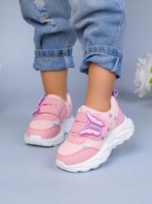 1 Paar Baby Mädchen Mesh Lässig Schuhe, vielseitige Sportschuhe mit niedrigem Schaft für den Herbst