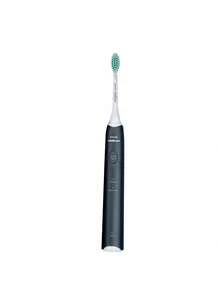 Philips Electric Toothbrush, Adult  Vibration Toothbrush, Couples Toothbrush, Smart Toothbrush, Automatic Toothbrush, Birthday Gift For Girlfriend/Boyfriend, 2 Cleaning Modes, HX2421 - Black - View 1