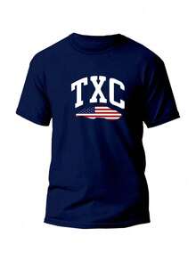 Kit 5 Or 3 TXC Men's T-Shirt Texas T-Shirt Assorted Rubberized Print Country Rodeo - 5件套T卹 - 查看 6