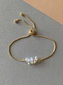 Opal Beaded Bracelet – Adjustable Bracelet For Women