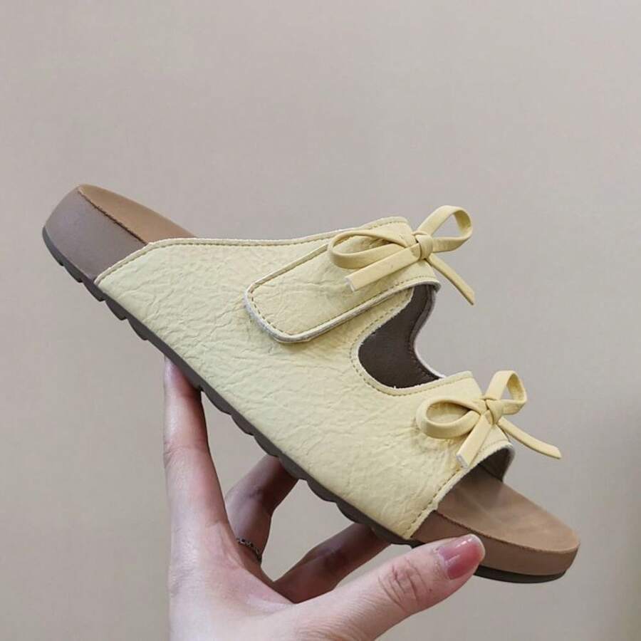 Women Flat Sandals - 黃色 - 查看 1