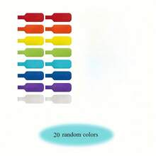 32-Piece Colorful Writable Cable Labels - Durable Wire Labels For Easy Organization And Identification - Multicolor - View 4