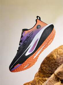 Men's Lightweight Road Running Shoes - Breathable Low-Top Design, Durable Shock-Absorbing Non-Slip Rubber Outsole, Suitable For Fitness, Training And Casual Wear, All-Season Athleisure Sneakers, Streamlined Athletic Design | Breathable Fabric Upper