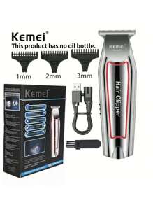 Keme Professional Hair Trimmer Electric Beard Trimmer For Men Hair Clipper Hair Cutter Machine Haircut Grooming Kit KM-032