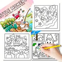 كتاب تلوين فاخر ب- 30 صفحة بموضوع أصدقاء الحيوانات الأليفة المرحين، أصدقاء الحيوانات وقت ممتع ومرح، كتاب تلوين للبالغين والأطفال، استرخاء وإطلاق الإبداع، مناسب كهدية لعيد الشكر والميلاد والأعياد