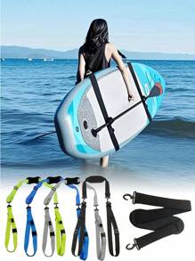1 Stück Zubehör für Paddelboard - Anpassbarer Surfbrett-Gurt und Kajak Mehrzweck-Leine - Universelle Wassersport-Halterung, Ersatz-Boardseil, Kajak-Ausrüstung, Strandausrüstungs-Organizer, Schwimmsteg-Befestigungsset, Pool-Schwimmkörper